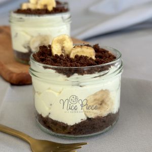 Maulwurfkuchen im Glas "Holy Moley"